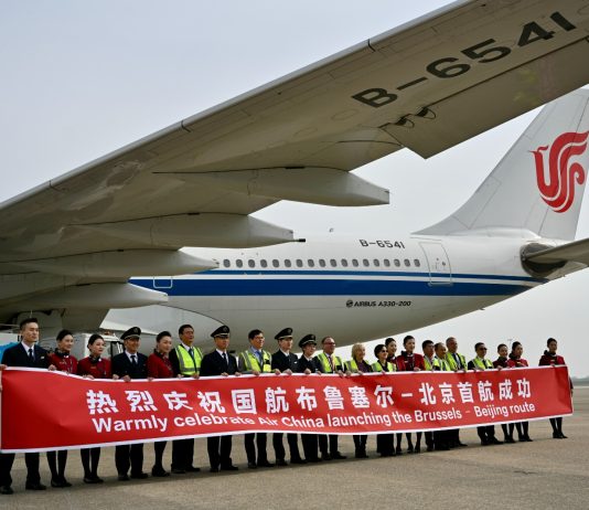 Belgio: inaugurati nuovi collegamenti aerei tra Cina e Bruxelles (3)