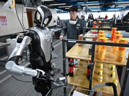 Cina: Qingdao Data Training Center addestra robot umanoidi per vita domestica (3)