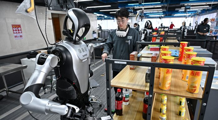 Cina: Qingdao Data Training Center addestra robot umanoidi per vita domestica (3)