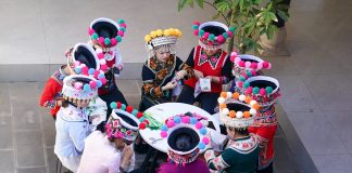 Cina: deputata dell’NPC modernizza antiche tecniche di ricamo Yi (3)