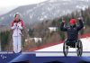 Paralimpiadi: la cinese Zhang Wenjing vince l’oro nello slalom sitting femminile a Cortina (1)