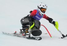 Paralimpiadi: la cinese Zhang Wenjing vince l’oro nello slalom sitting femminile a Cortina (2)