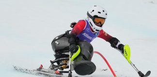 Paralimpiadi: la cinese Zhang Wenjing vince l’oro nello slalom sitting femminile a Cortina (2)
