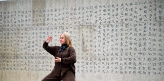 Cina: Henan, cittadini stranieri si allenano nel Taijiquan (2)