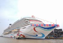 Cina: Shanghai, varata seconda grande nave da crociera costruita nel Paese