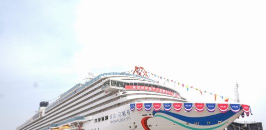 Cina: Shanghai, varata seconda grande nave da crociera costruita nel Paese