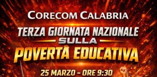 Il 25 marzo la “Terza Giornata Nazionale sulla Povertà Educativa” promossa da Corecom Calabria