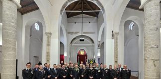 Il Generale Domizi consegna Medaglie Mauriziane al Comando Legione Carabinieri Sicilia