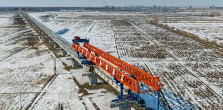 Cina: riprendono i lavori sul ponte di Tongjiang (3)