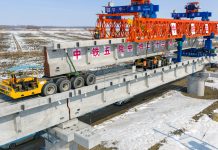 Cina: riprendono i lavori sul ponte di Tongjiang (2)