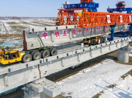 Cina: riprendono i lavori sul ponte di Tongjiang (2)