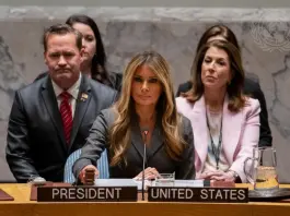 Melania Trump presiede il Consiglio di Sicurezza dell’Onu, è la prima volta di una first lady
