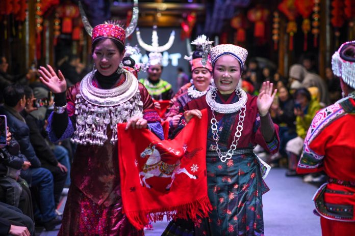 CHINA-GUIZHOU-KAILI-FASHION SHOW (CN)