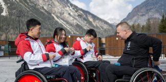 Milano-Cortina 2026: Cortina, atleti arrivano al Villaggio paralimpico (2)