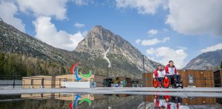 Milano-Cortina 2026: Cortina, atleti arrivano al Villaggio paralimpico (3)