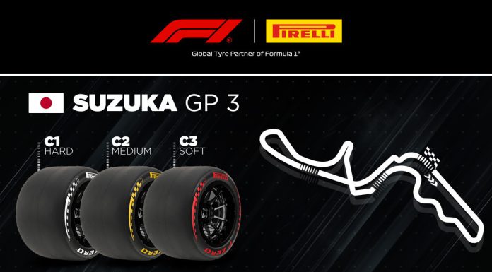 GP Giappone, a Suzuka il tris di gomme più dure: C1 (Hard), C2 (Medium), C3 (Soft)