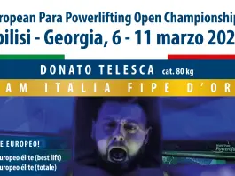 Parapowerlifting, Donato Telesca campione europeo