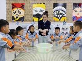 Cina: le scuole organizzano attività per la Giornata mondiale della salute (2)