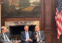 Fondazione Magna Grecia, consegnato a New York a Mike Pompeo il premio John Marchi