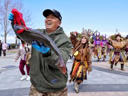 Cina: a Tongjiang la settimana della cultura popolare Kaijiang (1)