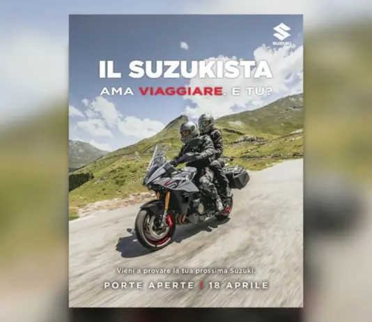 Porte aperte Suzuki, test ride e novità per tutti i motociclisti