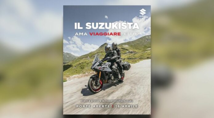 Porte aperte Suzuki, test ride e novità per tutti i motociclisti