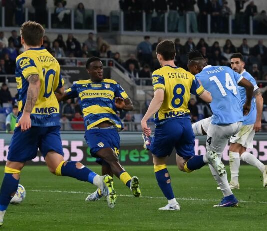 Noslin salva la Lazio, finisce 1-1 contro il Parma