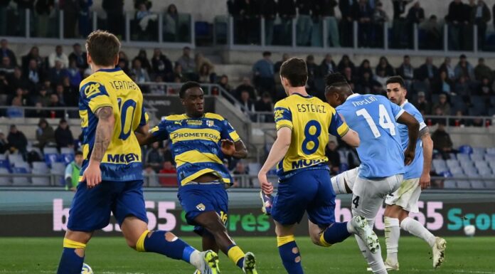 Noslin salva la Lazio, finisce 1-1 contro il Parma