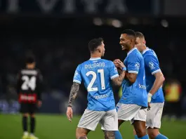 Napoli-Milan 1-0, sorpasso azzurro: decide Politano nel finale