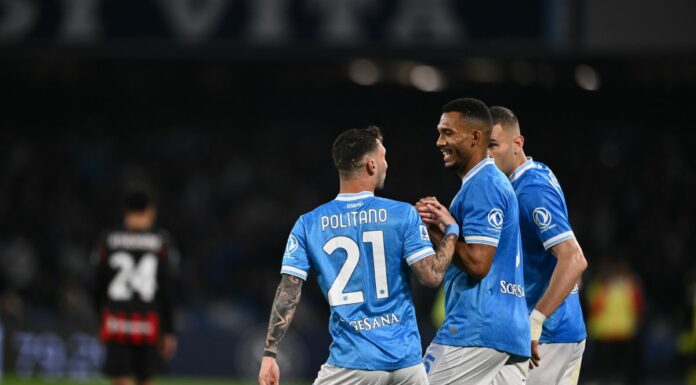 Napoli-Milan 1-0, sorpasso azzurro: decide Politano nel finale