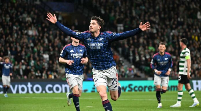 Decide Havertz, Arsenal corsaro sul campo dello Sporting Lisbona