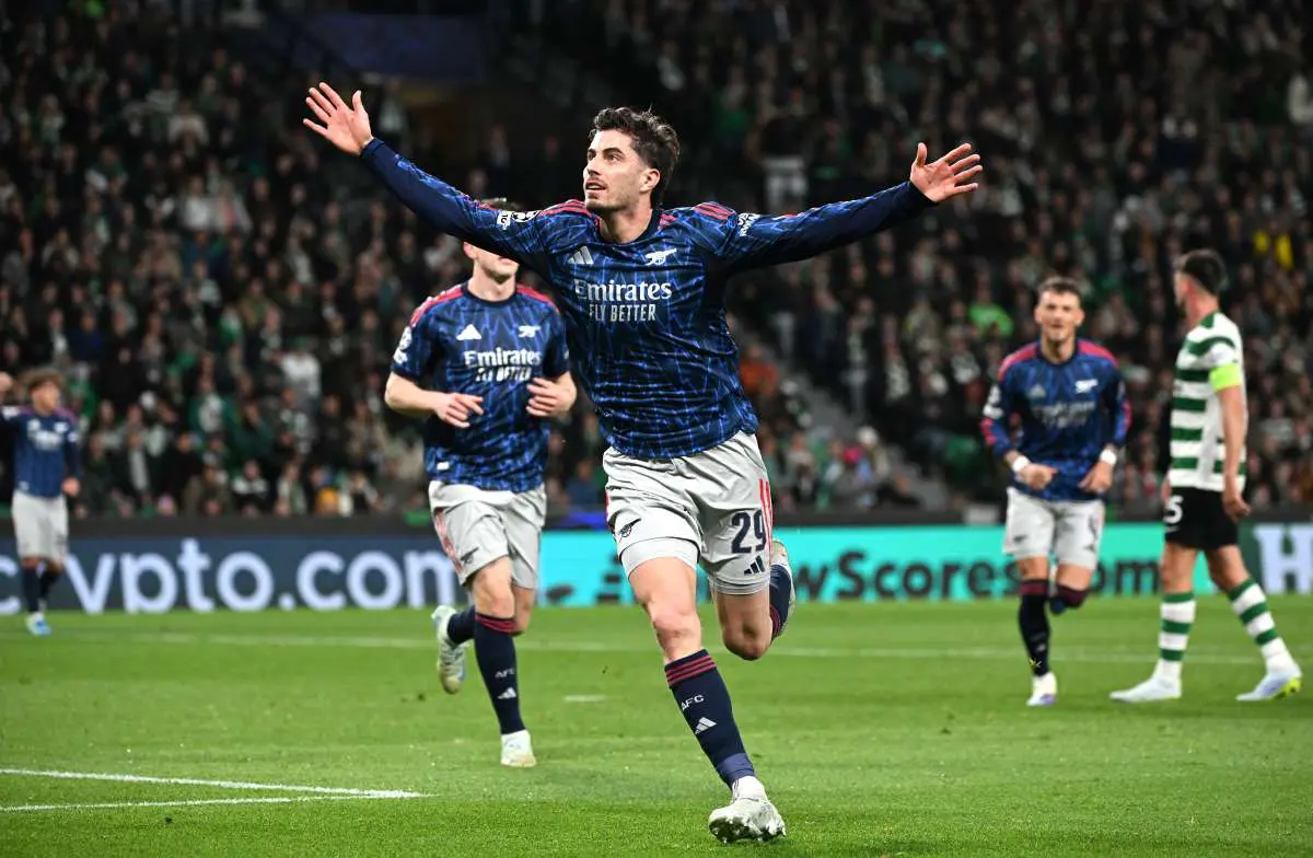 Decide Havertz, Arsenal corsaro sul campo dello Sporting Lisbona