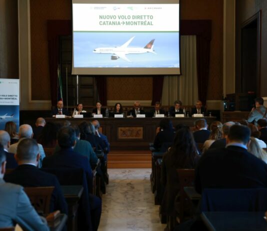 Dal 5 giugno al via il nuovo volo diretto Catania-Montreal