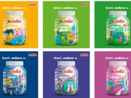 Nutella ed ENIT promuovono le città d’arte italiane con una serie limited edition