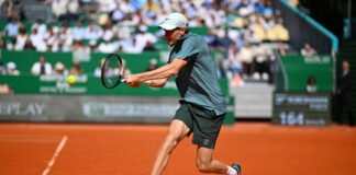 A Montecarlo Sinner piega Auger-Aliassime, è in semifinale contro Zverev