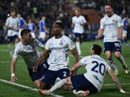 Da 2-0 a 3-4, l’Inter vince a Como in rimonta e vola a +9 sul Napoli