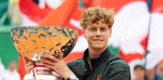 Sinner torna al comando del ranking Atp, Musetti scivola in nona posizione