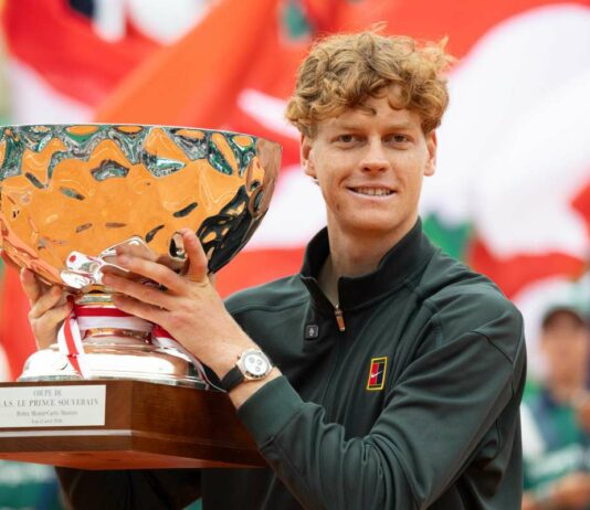 Sinner torna al comando del ranking Atp, Musetti scivola in nona posizione