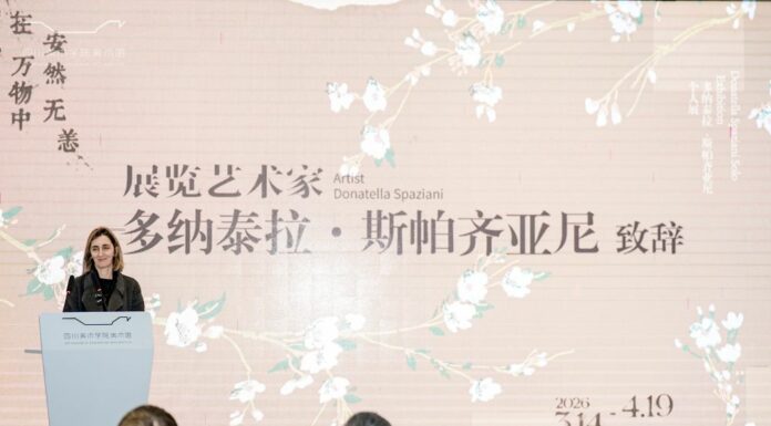 Cina, l’artista Donatella Spaziani tiene la prima mostra personale a Chongqing