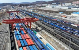 Traffico dei treni merci Cina-Europa in forte crescita nel primo trimestre