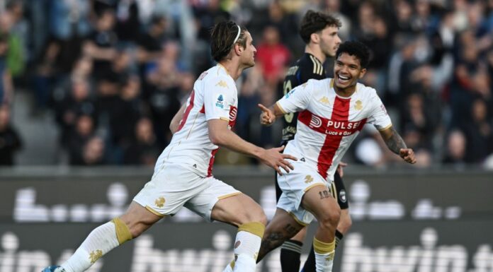 Il Genoa vince in rimonta 2-1 a Pisa e vede la salvezza