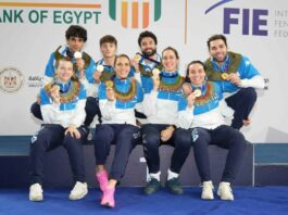 In Egitto doppio trionfo per le squadre azzurre di fioretto
