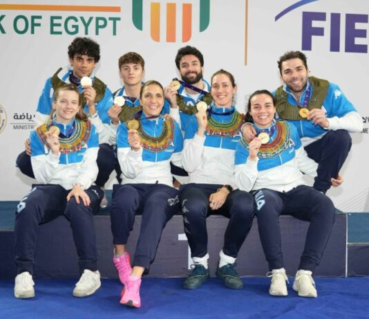 In Egitto doppio trionfo per le squadre azzurre di fioretto