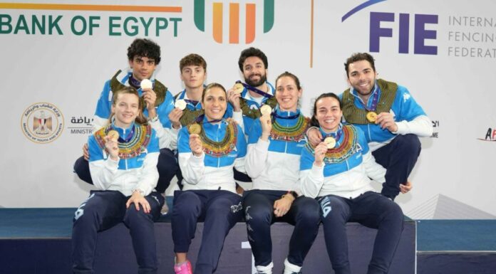 In Egitto doppio trionfo per le squadre azzurre di fioretto