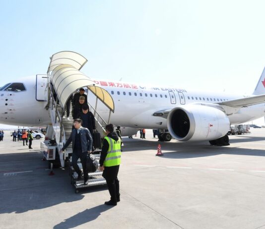 Trasporto aereo, in Cina in aumento il traffico passeggeri