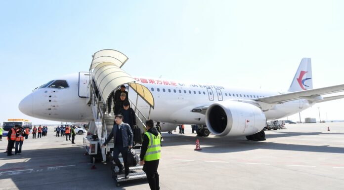 Trasporto aereo, in Cina in aumento il traffico passeggeri