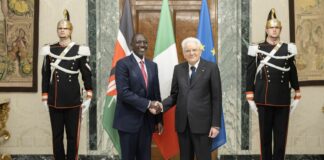 ماتاريلا: نتقاسم الالتزام بالسلام مع كينيا