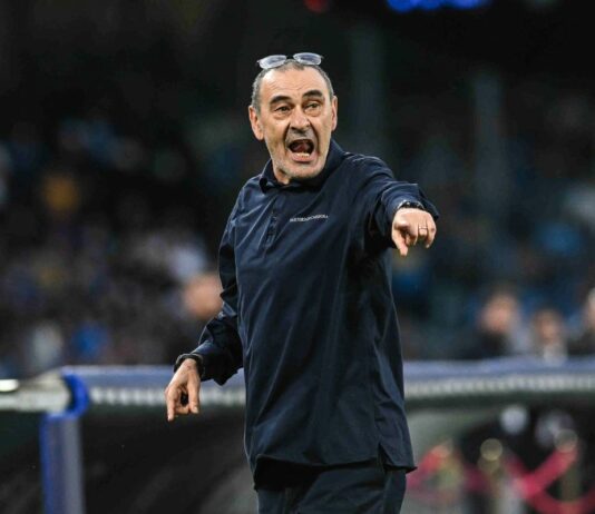 Sarri “Una gara non mi fa cambiare l’idea sulla stagione”