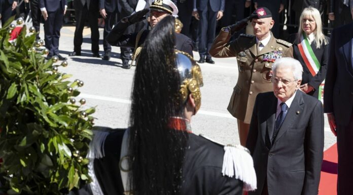 25 Aprile, Mattarella “La pace è il senso della Resistenza”
