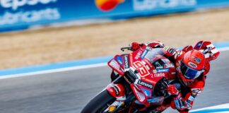 Marc Marquez vince la Sprint del Gp di Spagna su Bagnaia e Morbidelli
